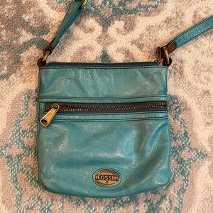 Blue Fossil Purse